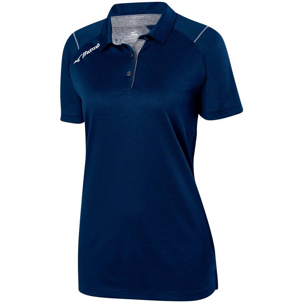 Camisas Polo Mizuno Voleibol Mizuno - Mulher - Azul Marinho - PISTL4172